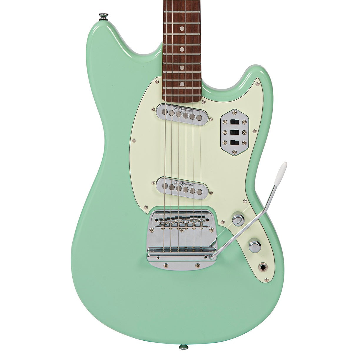 Vintage REVO Series 'Colt SS Twin' Electric Guitar ~ Ventura Green