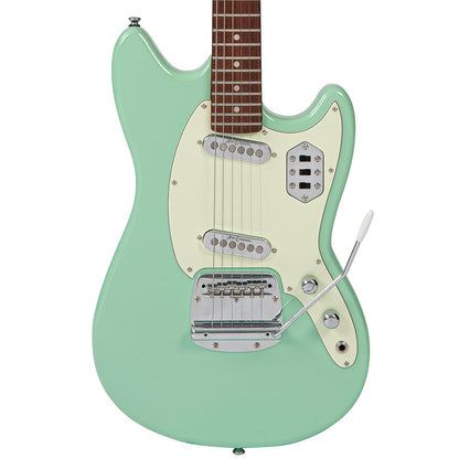 Vintage REVO Series 'Colt SS Twin' Electric Guitar ~ Ventura Green