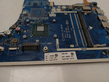 HP 250 G7 Laptop Motherboard With Celeron N4020 1.10 GHz DDR4 L87480-601