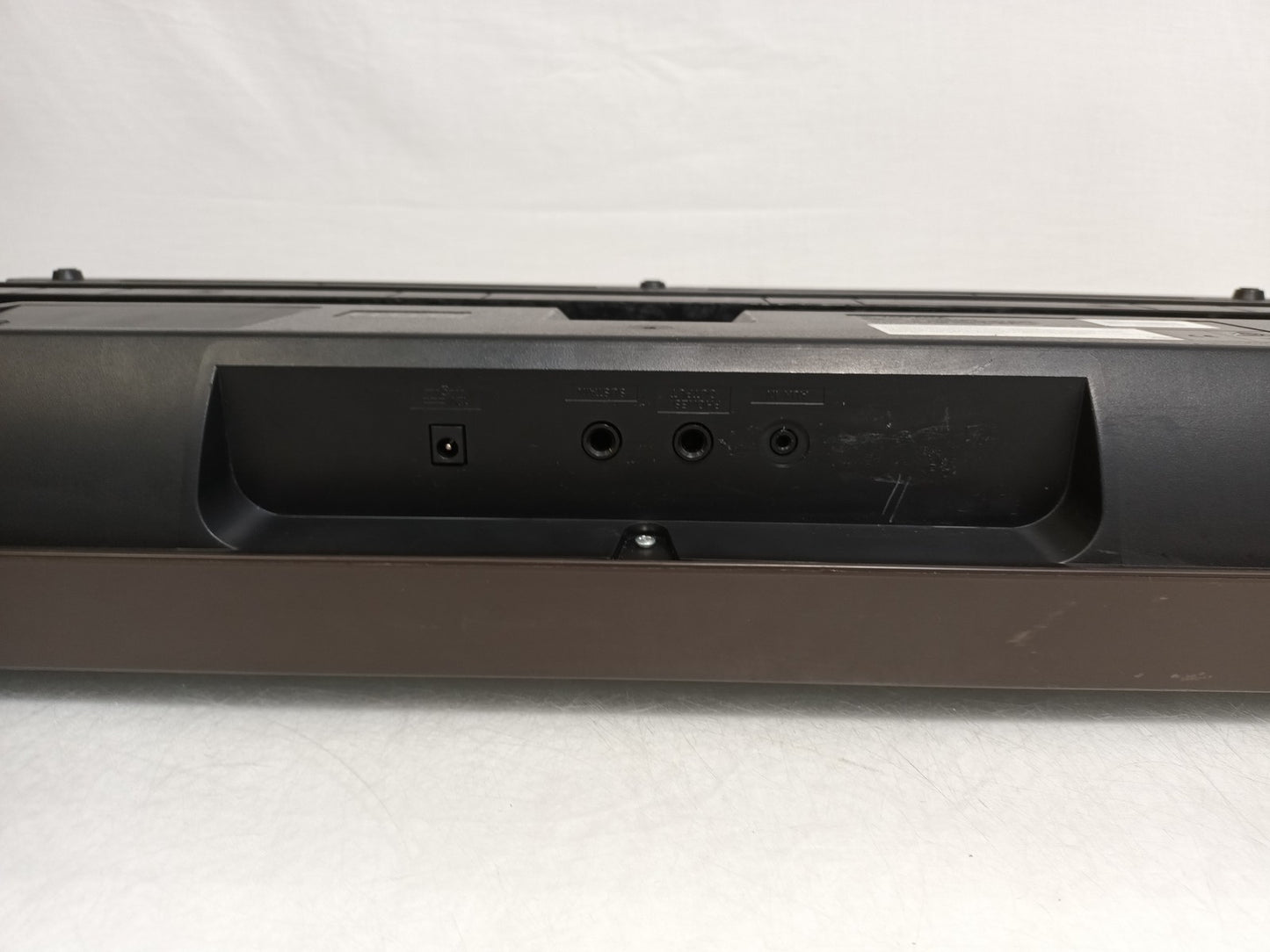 Yamaha PSR-E360DW Portable 61 Key Electric Keyboard Piano - Dark Walnut