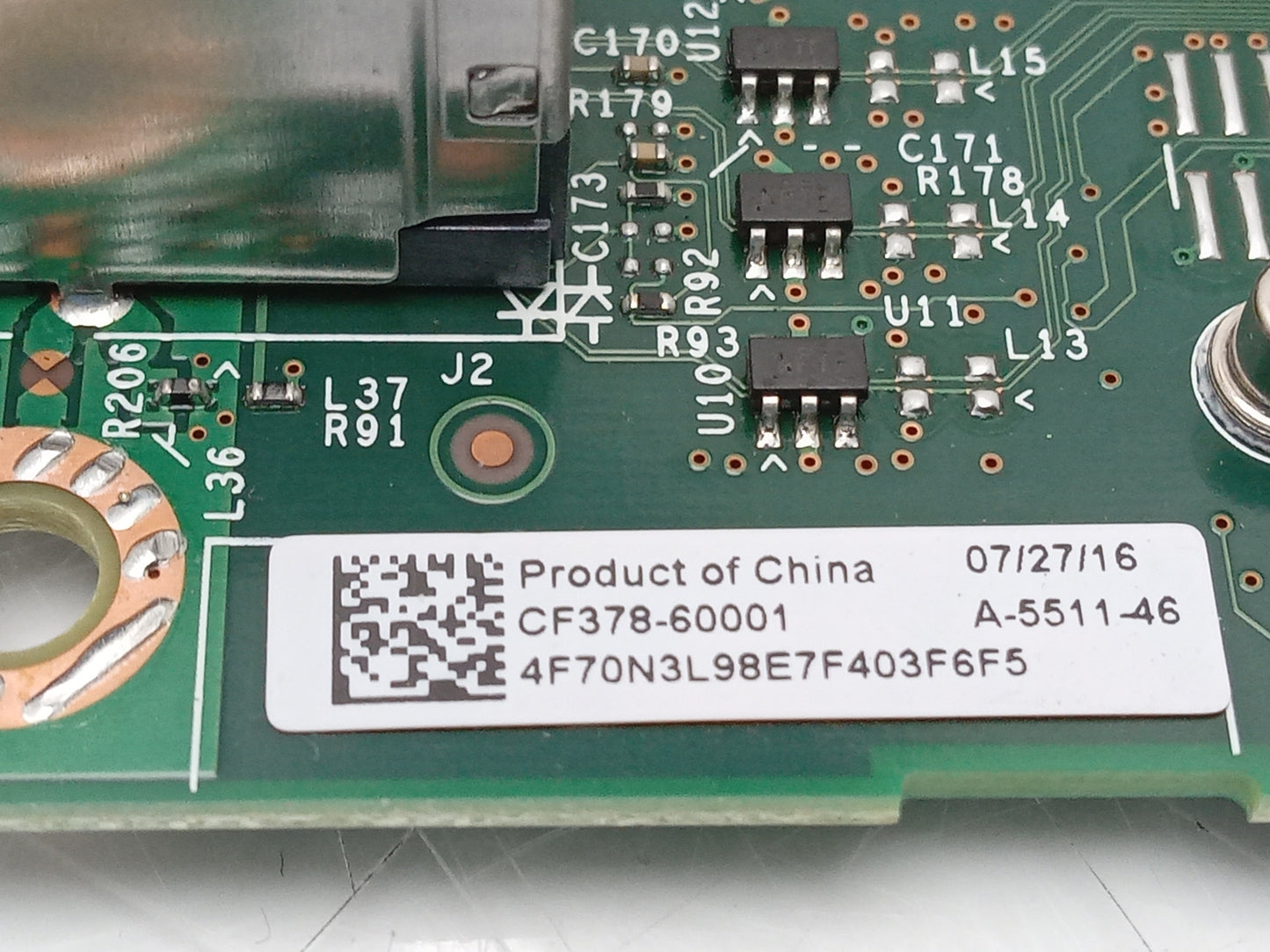 HP LaserJet Pro M377 Series Formatter Board CF378-60001