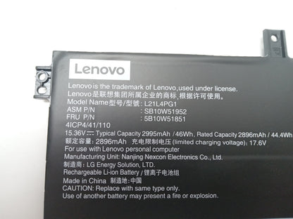 Lenovo 44.4Wh 2995mAh 15.36V Replacement Laptop Battery SB10W51952