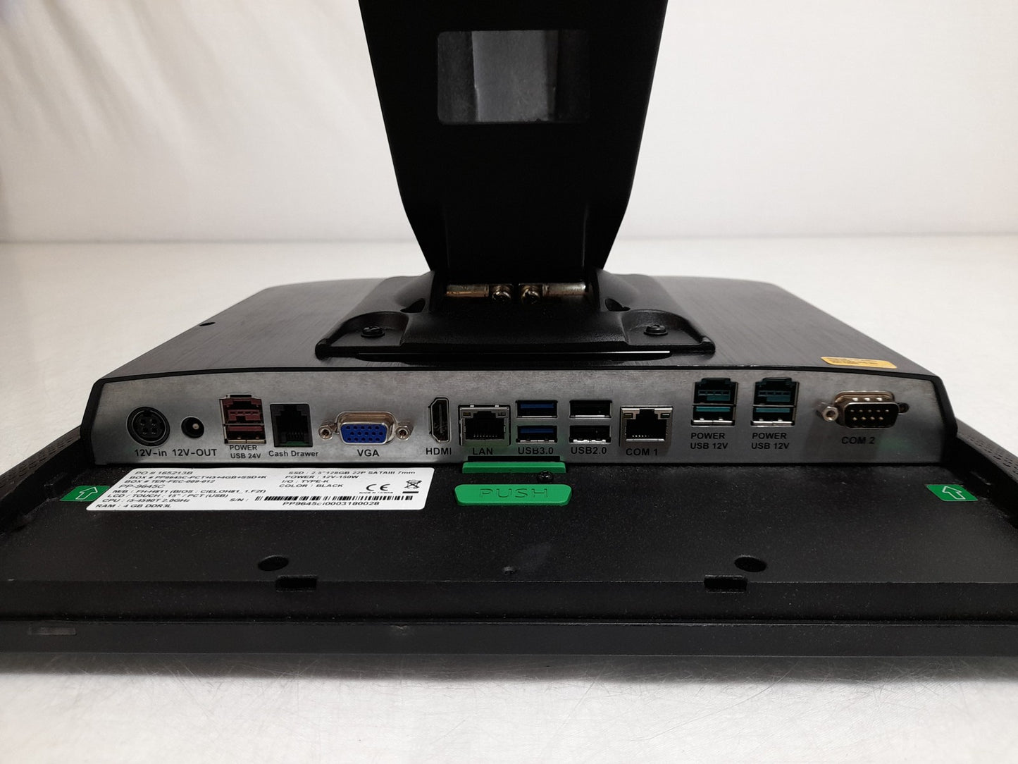 Cielo PP-9645C POS Touchscreen Till i5-4590T 4GB RAM 128GB SSD Win 10 - No PSU