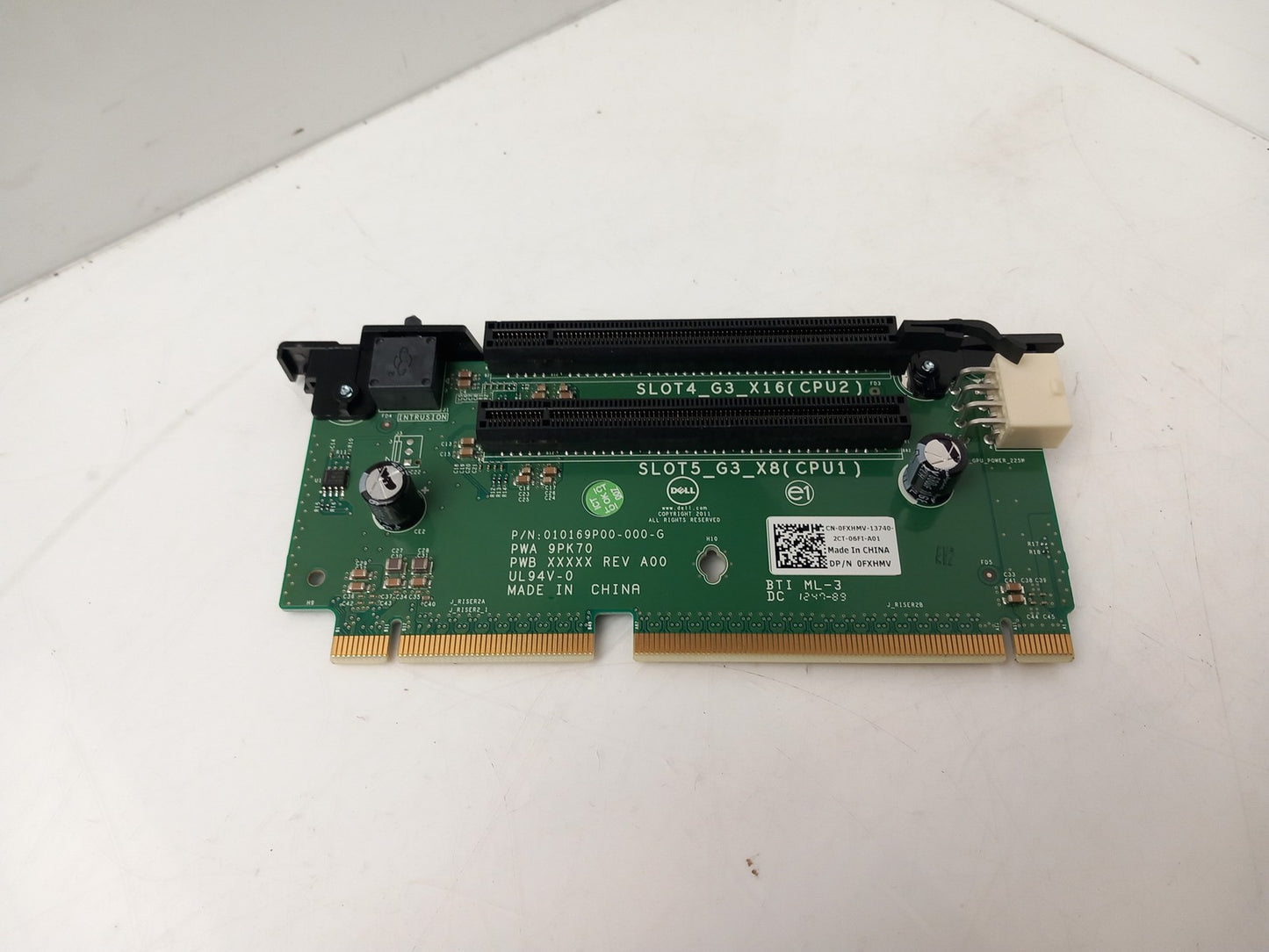 Dell PowerEdge R720 R720XD PCIe Riser Card 0FXHMV FXHMV
