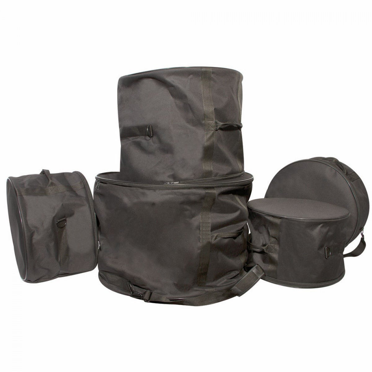 On-Stage DPB3000 5-Piece Padded Drum Set Bags