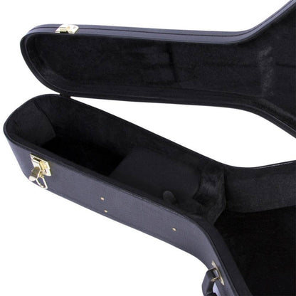 On Stage GCA5500B Hardshell Semi Acoustic Guitar Case ~ Black