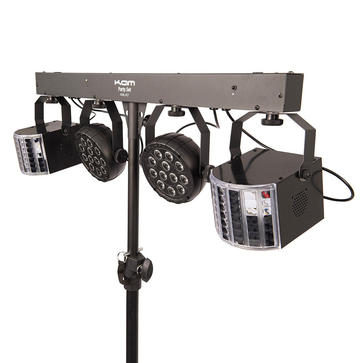KAM KML407 4 Light Lighting Party Set - With Stand & Carry Bags