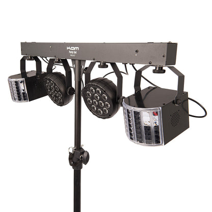 KAM KML407 4 Light Lighting Party Set - With Stand & Carry Bags