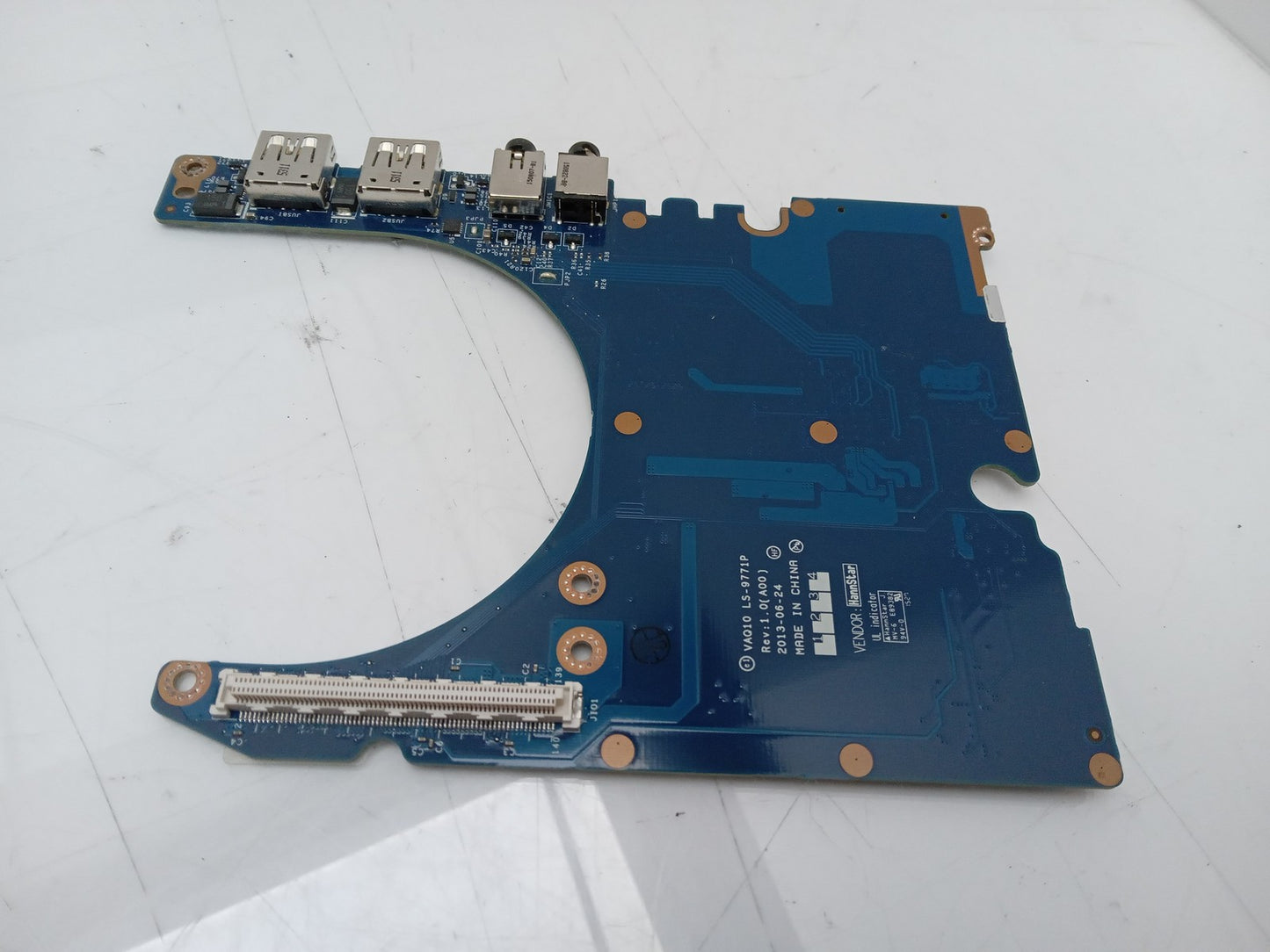 Dell Precision M4800 Laptop USB Audio Card Reader LS-9771P