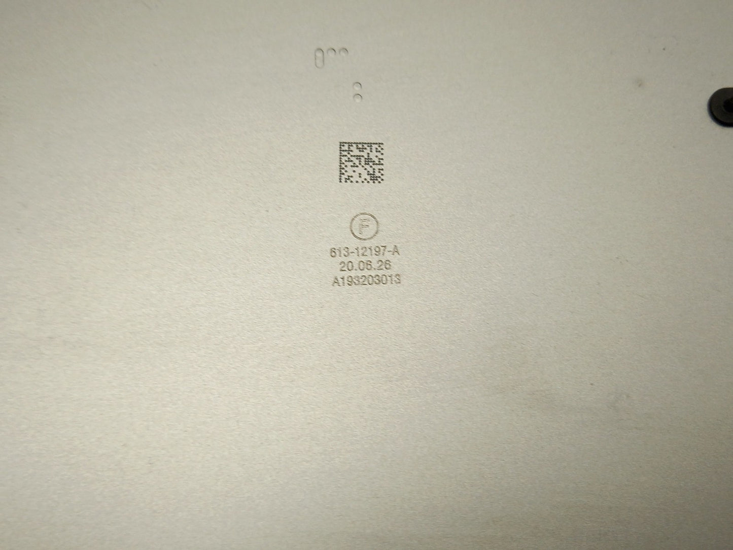 Apple MacBook Air A2179 Space Grey Laptop Bottom Panel Chassis Cover 613-12197-A