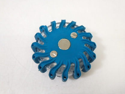 Nightsearcher Pulsar Blue Rechargeable Hazard Warning Light - Set Of 6