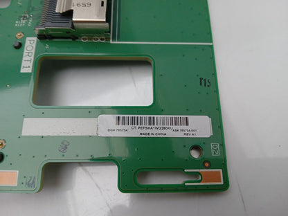 HP Proliant ML30 ML10 ML150 G9 4 Bay 3.5" HDD Backplane 765754-001