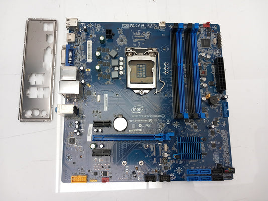 Intel DB85FL Socket LGA1150 DDR3 Micro-ATX Motherboard With I/O Shield