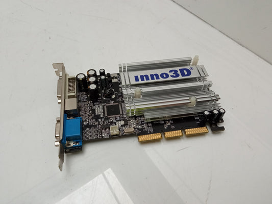 Inno3D FX5200-8X 64Bit 128MB CRT DVI TV AGP Video Graphics Card I-5200-53EV
