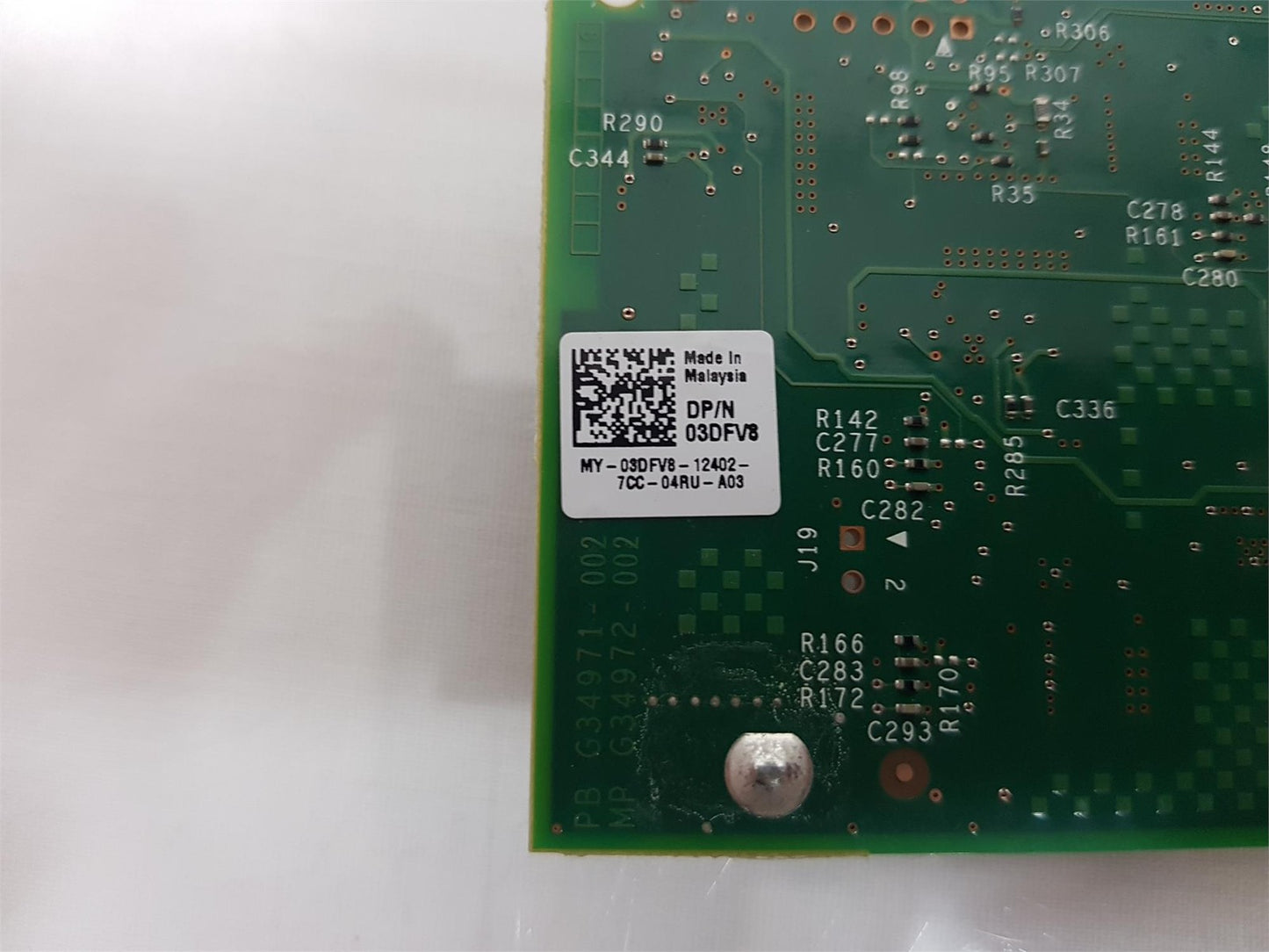 Dell X540-T2 10Gbe Dual Port PCIe Network Adapter 03DFV8 3DFV8