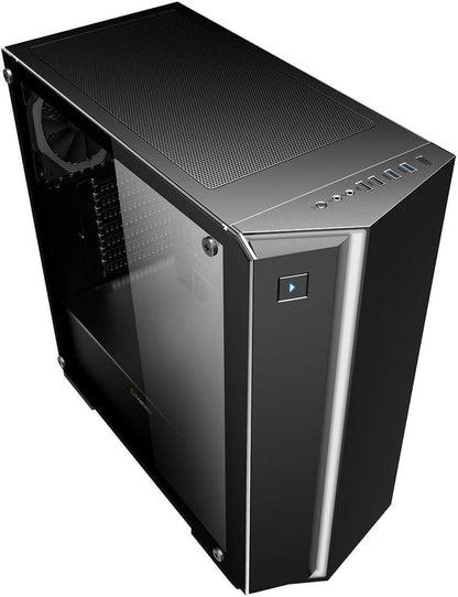 GameMax Starlight Mid-Tower Black RGB PC Gaming Case GMX-STARLIGHT