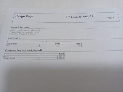 HP LaserJet Managed E60155dn A4 Monochrome Printer - 3GY09A