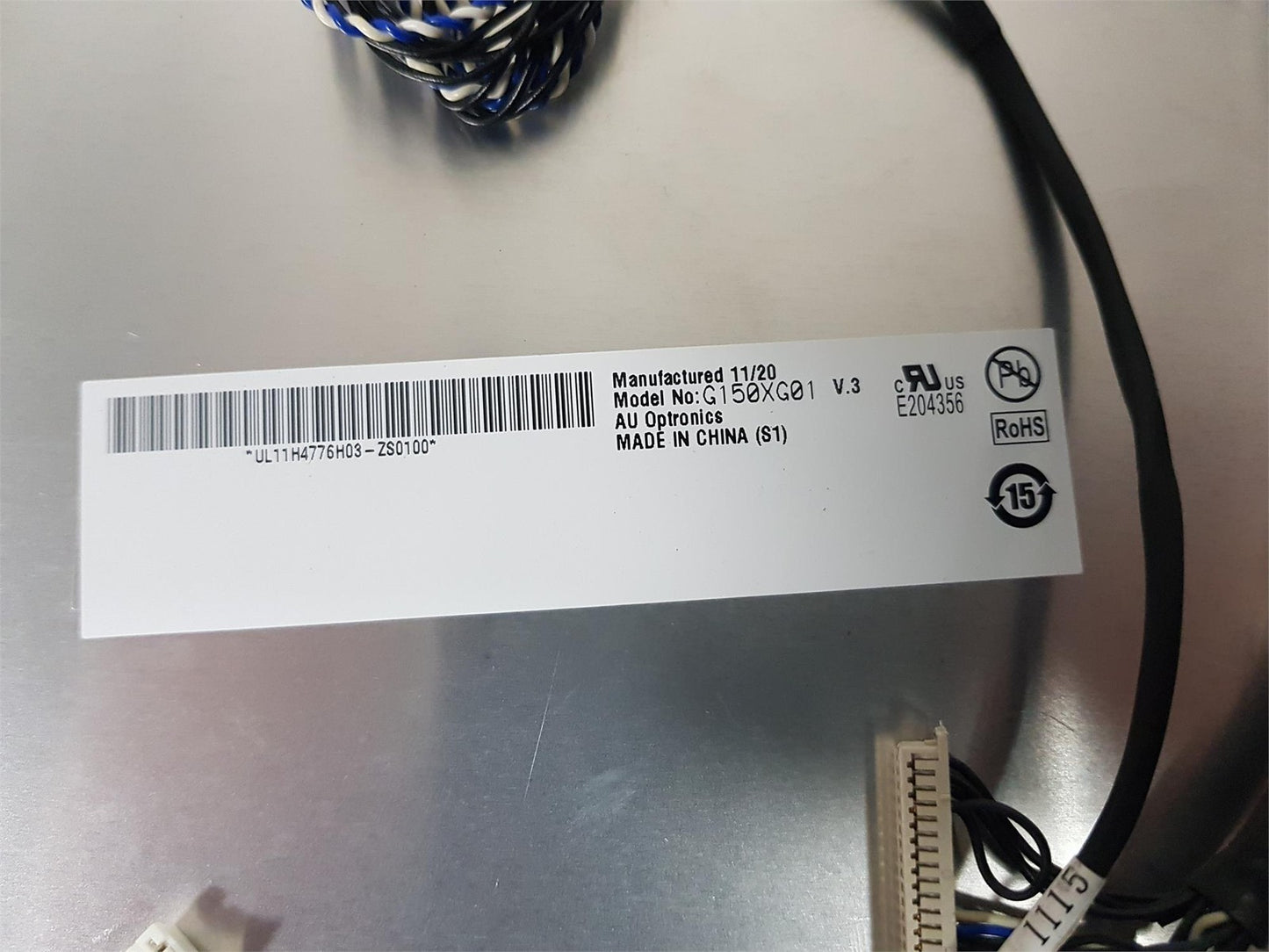 AU Optronic G150XG01 V.3 15' Replacement LCD Display Panel