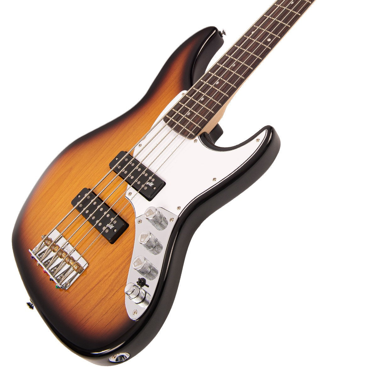 Fret-King Perception Custom 5 String Bass Guitar ~ Original Classic Burst