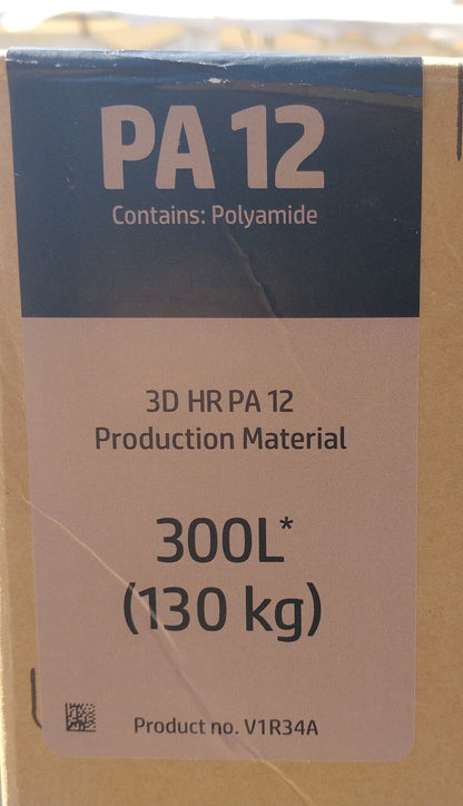 HP V1R134A 3D High Reusability PA 12  Production Material 300L 130 KG - Damaged