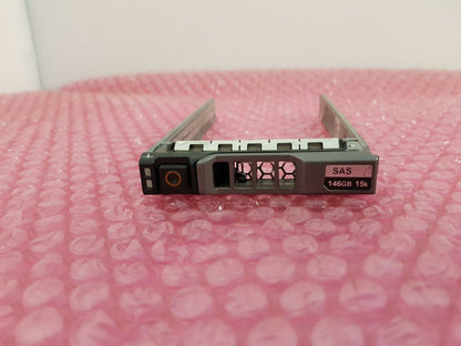 Dell PowerEdge 2.5 inch Silver SFF SAS SATA HDD Hard Drive Caddy Tray