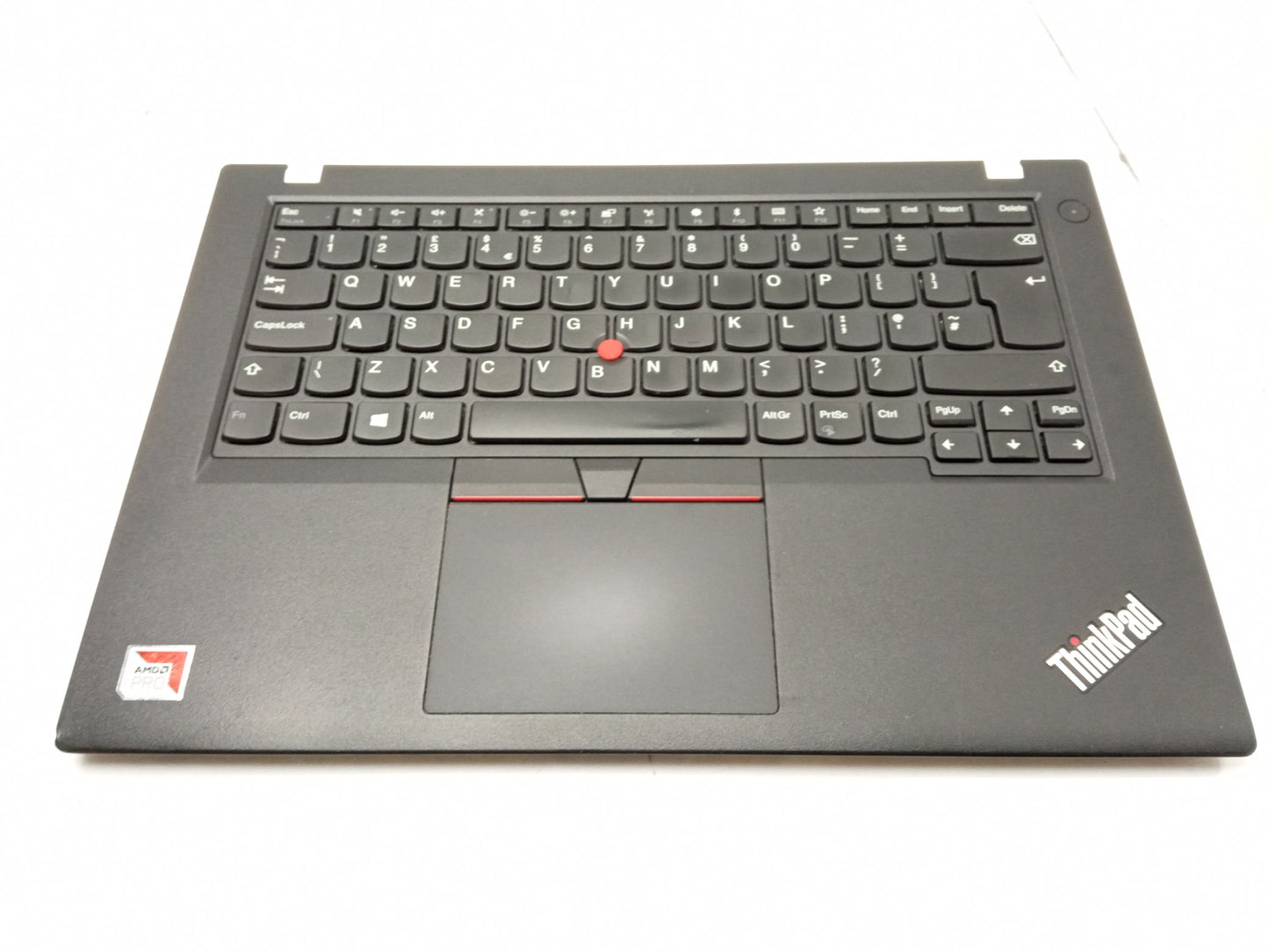Lenovo ThinkPad A475 Laptop UK Keyboard Touchpad Palmrest Assembly AM12D000200