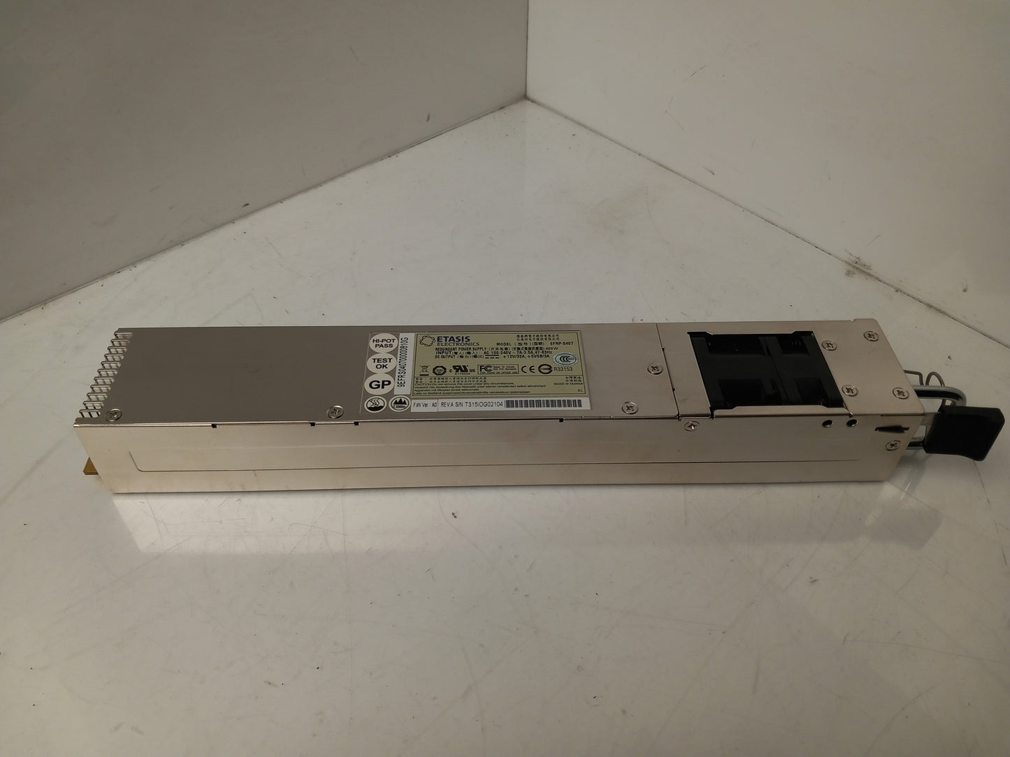 Etasis EFRP-S407 400W 1U Server Power Supply unit