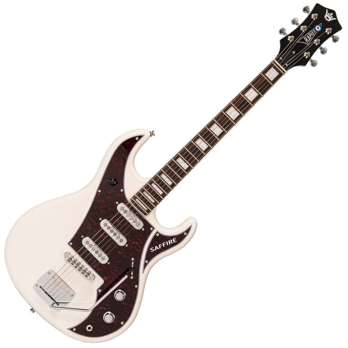 Rapier Saffire Electric Guitar ~ Vintage White