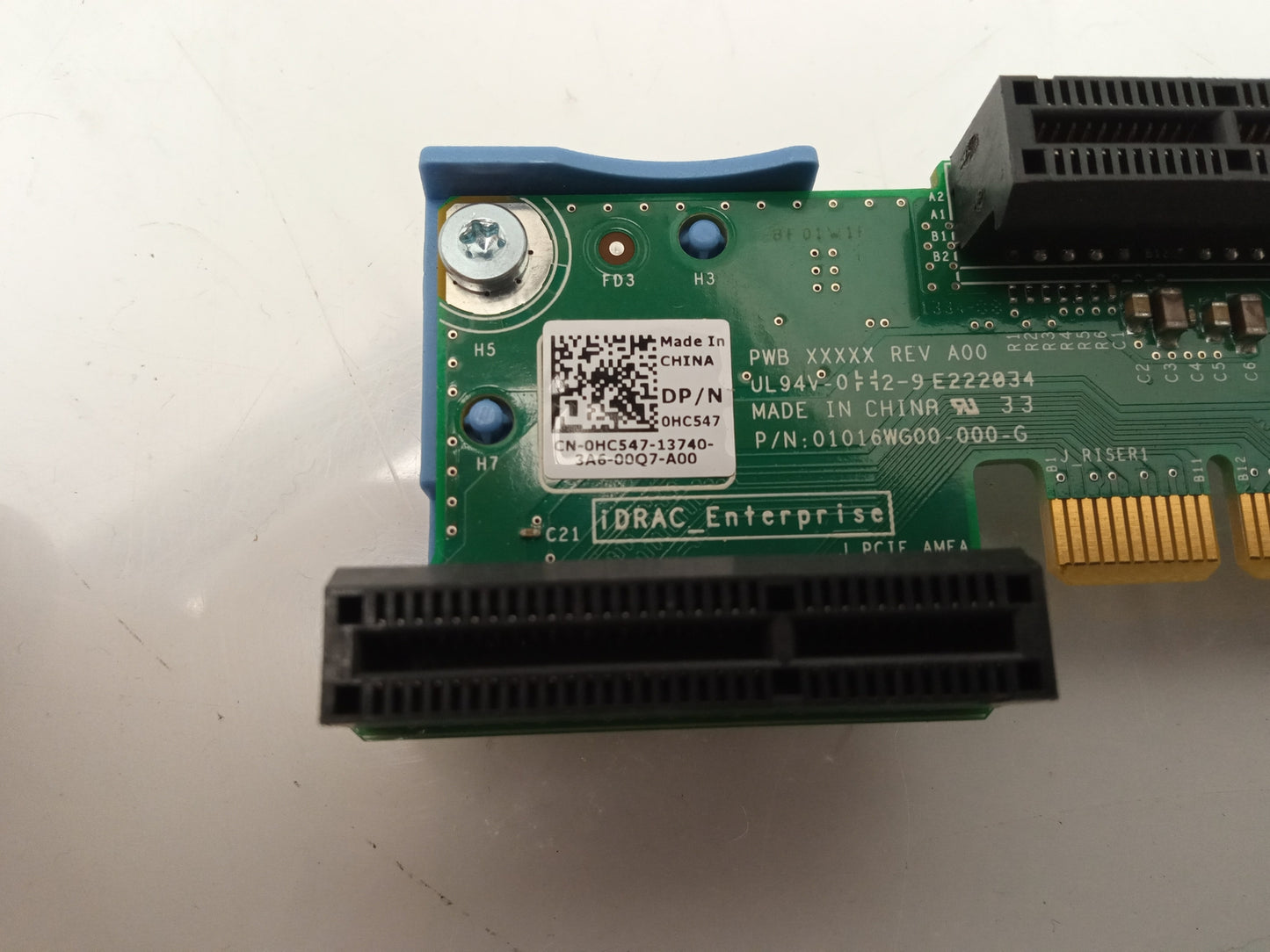 Dell PowerEdge R320 R420 PCIe x4 Riser Board 0HC547 HC547