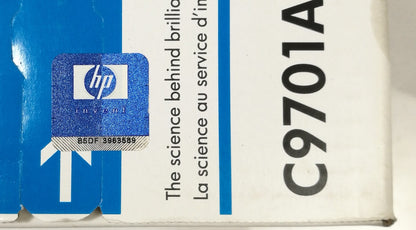 Genuine HP C9701A Cyan Toner Print Cartridge for LaserJet 1500 2500