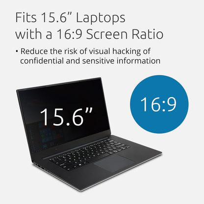 Kensington Laptop Screen Privacy Filter For 15.6" 16:9 Screen 626469