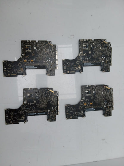 Job Lot 4x Apple MacBook A1342 Logic Boards 820-2877-B 820-2567-A - Faulty