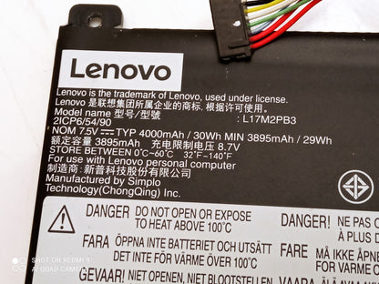 Lenovo 29Wh 7.5V Replacement Laptop Battery L17M2PB3 for V330-15IKB