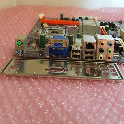 ECS MCP73VT-PM Socket LGA775 DDR2 Micro ATX Motherboard With I/O Shield