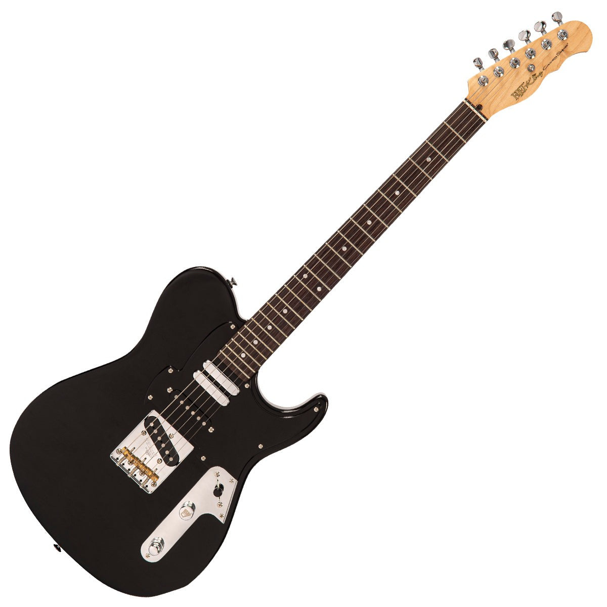Fret-King Country Squire Music Row Electric Guitar ~ Gloss Black