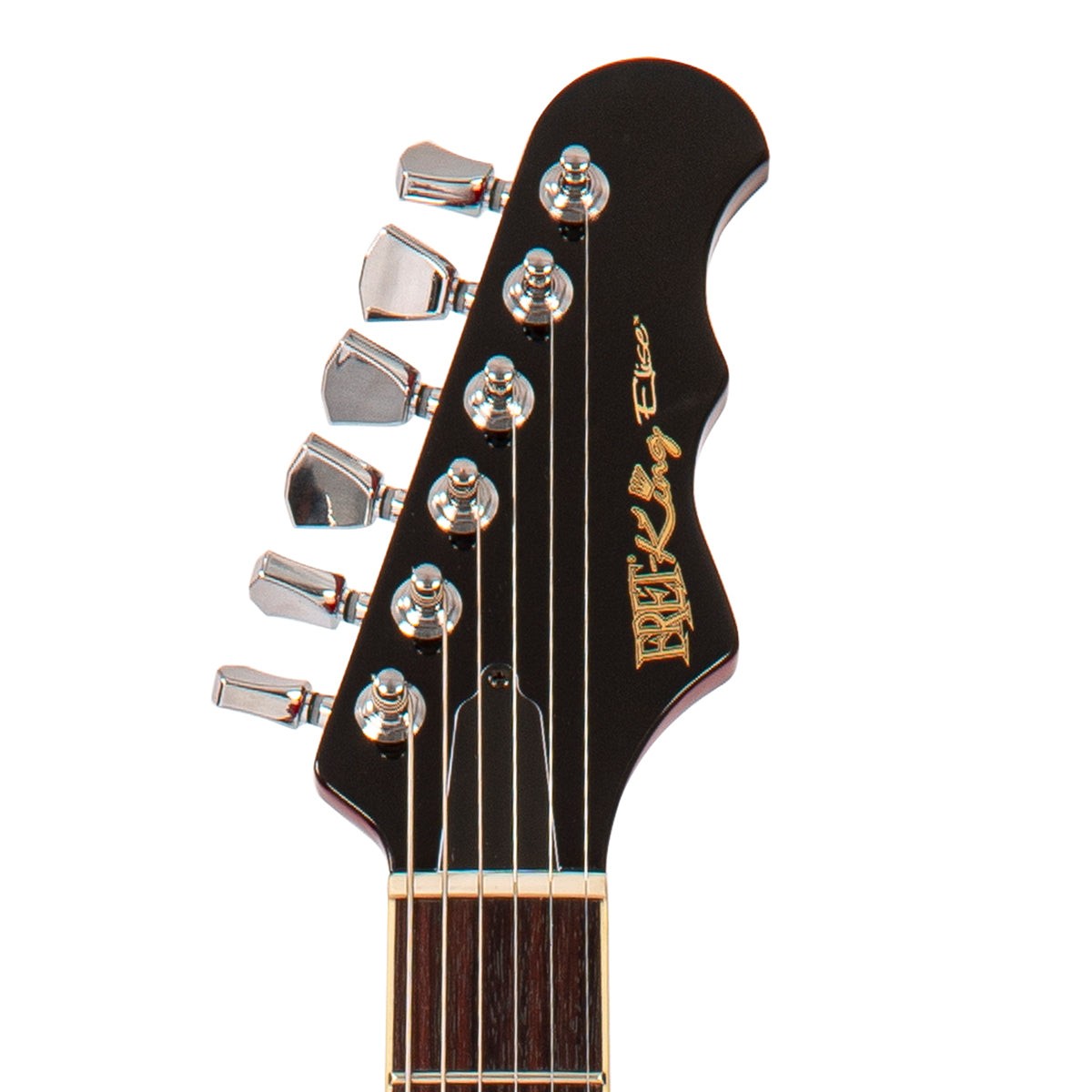 Fret-King Elise Custom Electric Guitar With Vintage Style Vibrato ~ Cherry Red