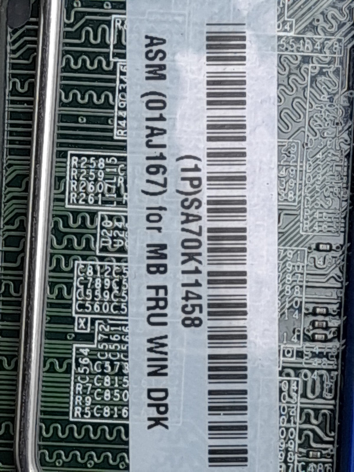 Lenovo ThinkCentre M700 Socket LGA1151 DDR4 Motherboard I/O Shield 01AJ167