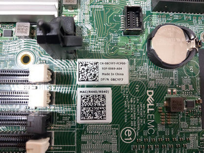 Dell EMC PowerEdge R440 Socket 3647 DDR4 Server Motherboard 08CYF7 8CYF7