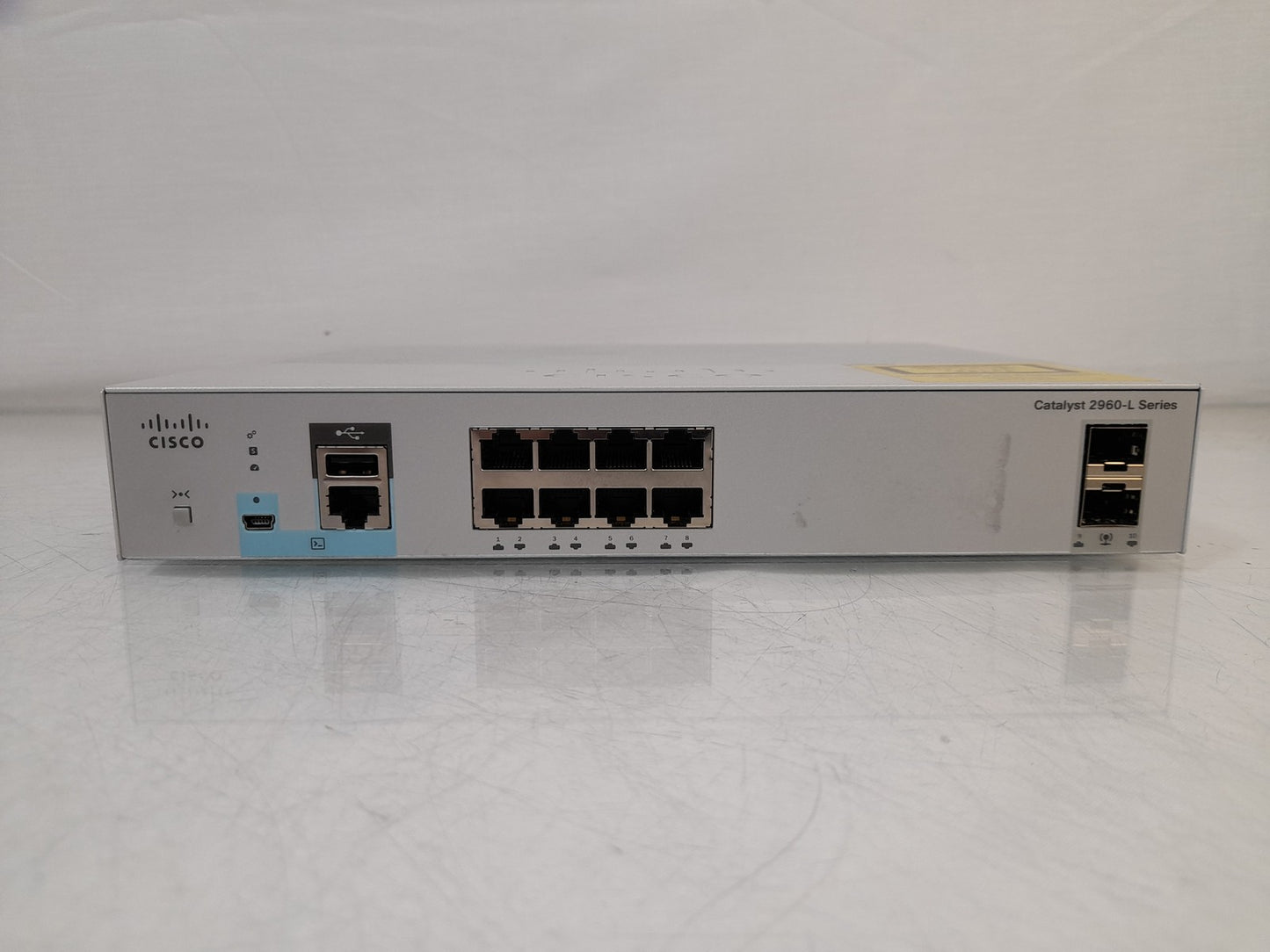 Cisco WS-C2960L-8TS-LL V02 Catalyst C2960L 8 x Ports Managed Switch
