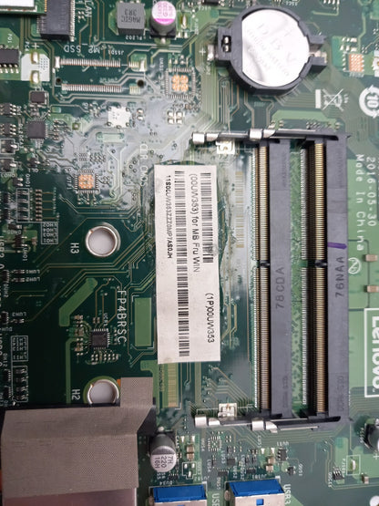 Lenovo IdeaCentre 510-22ASR AMD A9-9410 DDR4 AIO Motherboard 00UW353