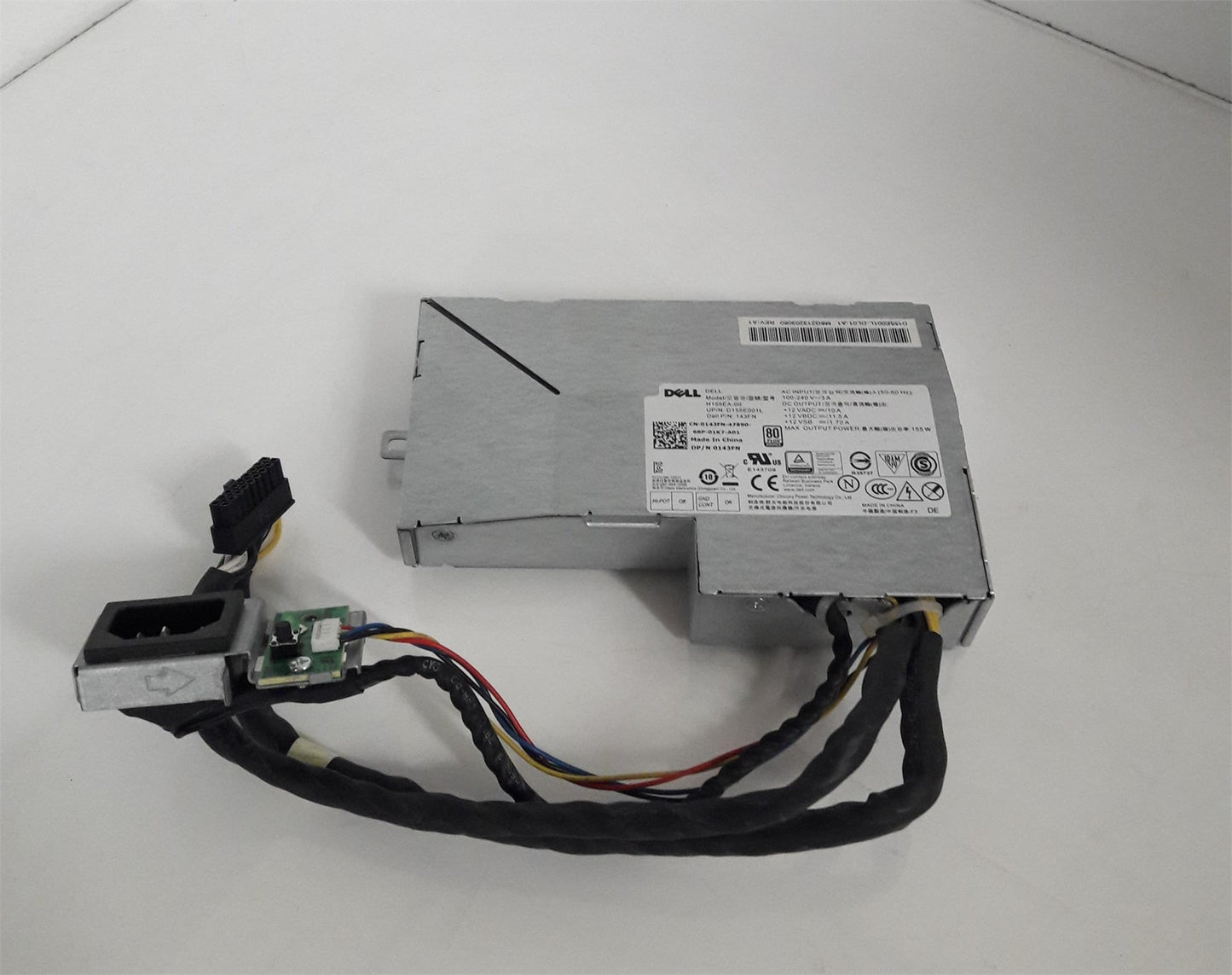 Dell Optiplex 7440 155 W Power Supply Unit 0143FN 143FN H155EA-00