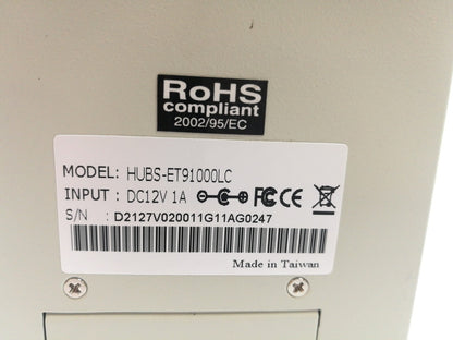 HUBS-ET91000LC Gigabit 1000Mbps Ethernet Multi Mode Fibre Media Converter
