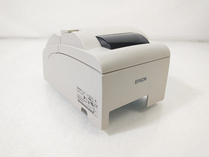 Epson Micros TM-U220B M188B White Parallel Port Thermal Receipt Printer w/ PSU