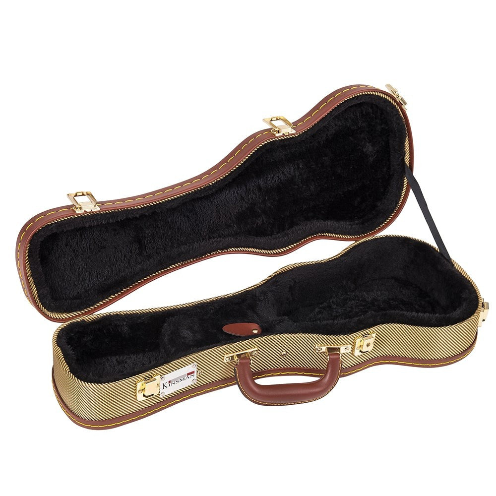 Kinsman KUX10 Deluxe Soprano Ukulele Case