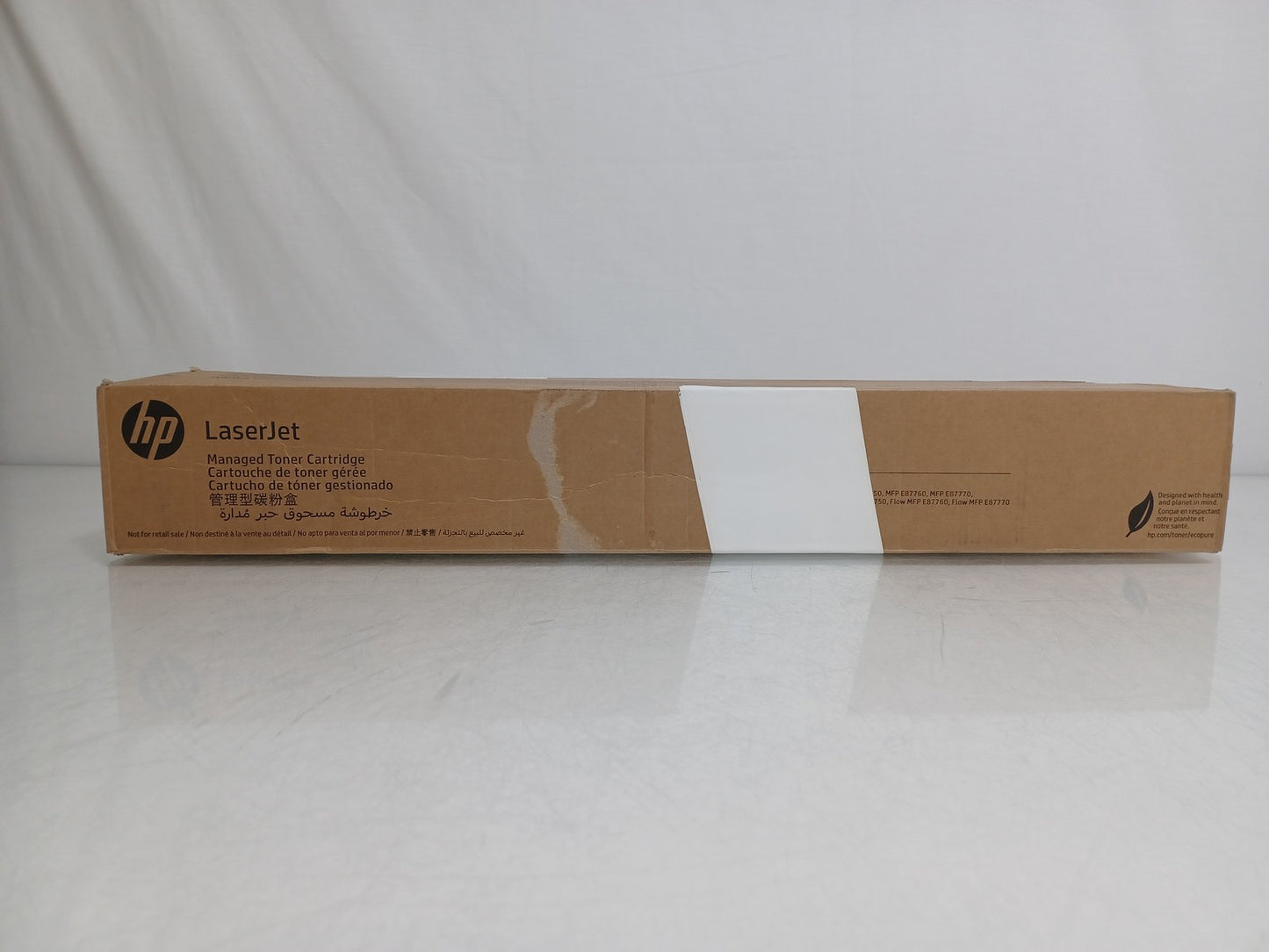 Genuine HP W9172MC LaserJet Yellow Managed Toner Cartridge - Damaged Box