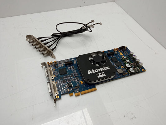 DVS Atomix V4R3 LT PCIe Video Capture Card - With SDI Port Bracket