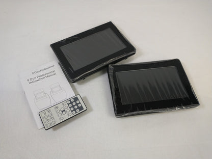 9 Duo Professional 9 Inch Twin Screen In Car DVD Player
