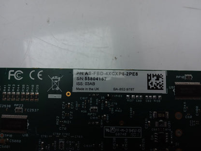 Active Silicon CoaxPress FireBird CXP Frame Grabber PCIe Card AS-FBD-4XCXP6-2PE8