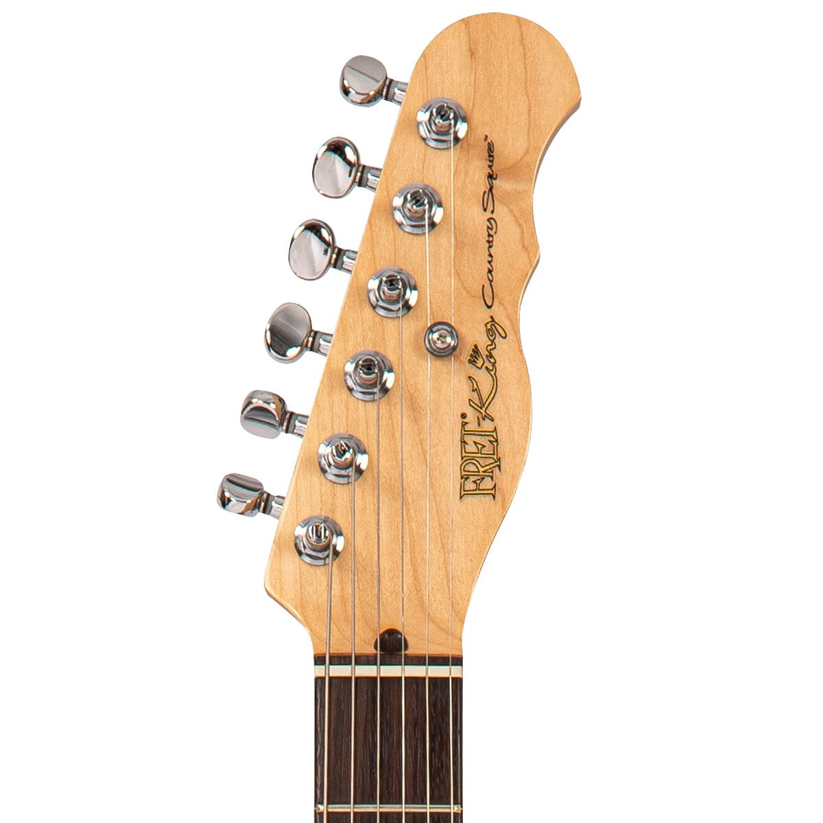 Fret-King Country Squire Music Row Electric Guitar ~ Gloss Black