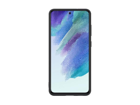 Samsung Galaxy S21 FE 5G Black Silicone Cover Case - EF-PG990TBEGWW